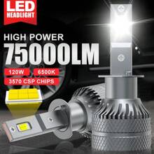 2 Pairs H1 H4 H7 LED Car Headlight Bulbs H11 LED Headlight H1 HB3 9005 HB4 9006 9012 Super Bright Canbus Led Auto Car Light Easy Installation