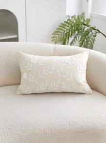 LCUHPCL 1 pièce Taie d'oreiller décorative avec broderie florale, housse de coussin pour la maison, le salon, la chambre à coucher, les fêtes, printemps/été - Multicolore - Voir 12