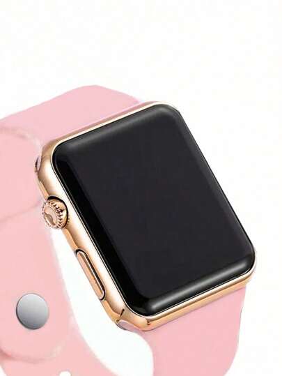 2pcs Casual Sports LED Electronic Wristwatch Set