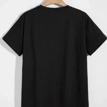 Men's T-Shirt 70X7 Gospel Forgiveness Premium Cotton Unisex - 黑色 - 查看 2