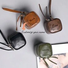 1pc Customizable Name Handheld Bell Multifunctional Bag, Valentine's Day Gift For Girlfriend,Boho Vibes