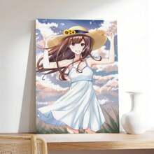 Anime Posters For Wall Comic Girls Room Decoration 0923 Póster de lienzo para pared, decoración de dormitorio, decoración de sala de estar, regalo - Marco - Ver 2