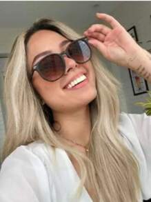 Óculos de Sol Hexagonal Premium Moda Praia Verão Clássico Mais Vendido Moderno Proteção uv400 Unissex Masculino Feminino - Cacife Brand