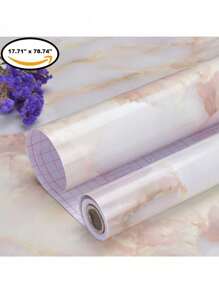 1 Roll Cartoon Kitchen Themed Pattern Removable Waterproof Oil-Proof Self-Adhesive Contact Paper And Wallpaper, For Living Room, Kitchen, Bedroom, Home And Dorm Furniture Decor