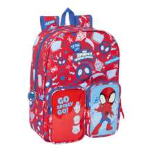 Marvel Children's Backpack Pockets Adaptable To Trolley Spidey "Rescue" Fun Colors And Design | Comfortable Children's Backpack Large Capacity And Adaptable Design, Ideal For School⚫ FREE Shipping ✅ 24/48h Delivery To Spain (Peninsula) - Multicolor - View 1