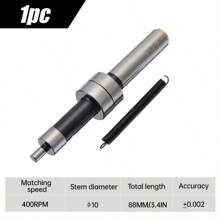 OUR ADVENTURE BOOK 1pc Precisie 10mm HSS Kantenzoeker voor Draaibank - Titanium Gecoat, Niet-Elektrisch, Zeer Precisie Meetinstrument met 4mm Sonde