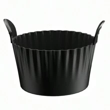 4pcs Silicone Air Fryer Accessory Set - Reusable Egg Poacher, Cake & Meatball Molds - Multicolor - View 5