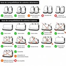 Car Seat Cover - Black - View 4