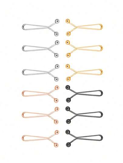 12 Quần Jeans Chữ U Mới Có Kẹp Eo, Giảm Chu Vi Vòng Eo, Dụng Cụ Thắt Chặt, Không Cần Đinh, Có Thể Điều Chỉnh, Cố Định, Ghim Vô Hình
