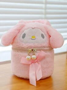 Sanrio 1 pezzo Borsa a tracolla carina da donna, borse a mano con motivi Hello Kuromi, Hello Kitty, MyMelody, Cinnamoroll, borse a cartoni animati, regali di Natale e Capodanno