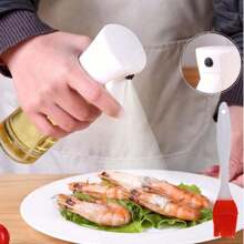 1/4pcs Plastic Oil Sprayer Bottle, Refillable & Reusable Mist Sprayer For Cooking, Salad, Gardening, Outdoor BBQ, Strong Spray Force, Kitchen Gadgets Accessories, Christmas Gift (Random Color And Style) - 彩色 - 查看 2