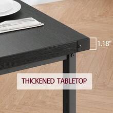 Juego de mesa de comedor para 4 personas, mesa de cocina con bancos para espacios pequeños, apartamento