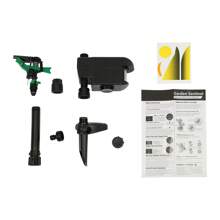 kangten 2in1 Solar Motion Activated Water Animal Repellent Deterrent Sprinkler/ Detector And Water Sprinkler UK - Black - View 10