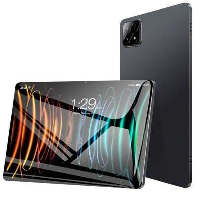 10-Inch Tablet Android 14 Tablet, Octa-Core Tablet, 6GB RAM, 64GB ROM, 128GB Extended, 5000mAh, 1280x800 High Definition Touchscreen, 5 Million Pixels + 8 Million Pixels, WiFi, Dual Cameras