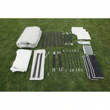 Ozark Trail 20-Person 4-Room Cabin Tent With 3 Separate Entrances For Camping