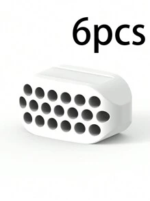 6pcs Face Muscle Trainer, Jawline & Double Chin Exerciser, Jaw Line Workout, Double Chin Fat Burner,Beauty,Skin Care Products,Spa,Self Care,Skin Care Tools,Face Care,Esthetician Supplies,Massage,Face Massage Tool,Face Roller - Multicolor - View 6