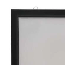 Rainaut 18"X24" LED Movie Poster Frame,Photo Frame LED Light Box Display Sign Holder,Frame For Movie Poster Advertising Display,Art Picture Frame,Black,Rectangular,18" X 24",Color Temperatur 9000-10000K, 45.72*3*60.96cm/18*1.2*24inch - US A Type Plug(110-127V) - View 7