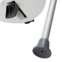 kangten Moveable Toilet Standing Frame Disable Elderly Aid Support Height Adjustable UK - Multicolor - View 9