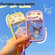 Sanrio 1pc Sanrio Cute Card-Shaped Spray Bottle Fragrance And Sanitizer Portable Fine Mist Sprayer For Travel Makeup Water And Refilling Home Bathroom Decor Summer Back To School