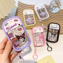 Sanrio 1pc Sanrio Cute Card-Shaped Spray Bottle Fragrance And Sanitizer Portable Fine Mist Sprayer For Travel Makeup Water And Refilling Home Bathroom Decor Summer Back To School