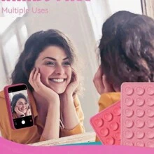 1/3 Ốp điện thoại silicon nhiều màu có đế hút, tay cầm hút điện thoại, hổ bát giác, kẹp điện thoại có keo dán, giá đỡ điện thoại có keo dán - Nhiều màu - Xem 3