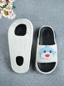 New Children's Non Slip Slippers With High Aesthetic Value, Soft Sole For Home Use, Thick Sole, Simple EVA, Can Be Worn Externally