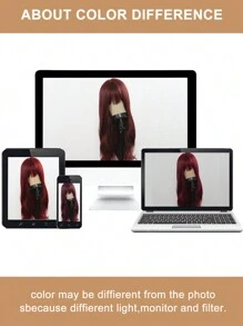 26 Inch Burgundy Long Curly Wigs With Bangs Big Wavy Wigs For Women Synthetic Wigs For Girls Daily Party Use Burgundy Heat Resistant Long Curly Wave Wig