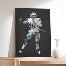 Dak Prescott Poster Football Canvas Poster Wall Art Bedroom Decor Living Room Decoration Gift - Unframe - View 2