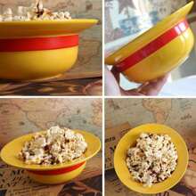 Yellow Straw Hat Ramen Bowl Set, Ceramic Straw Hat Bowl With Wooden Spoon & Chopsticks