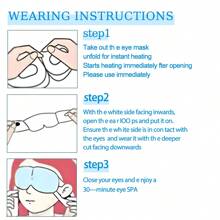 30 Stücke/Packung Dampf-Augenmaske, lindert Augenermüdung, verbessert Schlafqualität, selbsterhitzende Schlaf-Augenmaske, Augenpflege, Einweg-Warmkompresse Augenmaske, beruhigt den Augenbereich, beseitigt dunkle Ringe, konstante Temperaturkontrolle, extra lange Erwärmung, geeignet für Schule, Reisen, Zuhause und andere Anlässe, Augenmaske, Schlaf-Augenmaske - Verschiedenfarbig - Übersicht 8