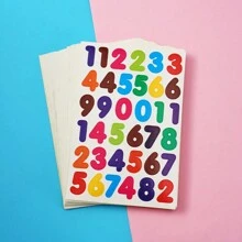 10-50 Sheets Colorful Diary Self-Adhesive Graffiti Stickers Scrapbook Albums Graffiti Stickers Student Notebook Decoration Heart Number Letter Dot Sticker ﻿
