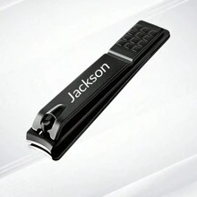 Personalized Nail Clippers, Custom Stainless Steel Nail Clippers Set, Unisex Gift, Nail Clippers Set Matte Stainless Steel 2 Pieces Nail Clippers, Mother's Day Birthday Children's Day, Father's Day, Graduation Ceremony, Wedding, Housewarming Office, School, Home, Bathroom, Living Room, Bedroom - Multicolor - View 10