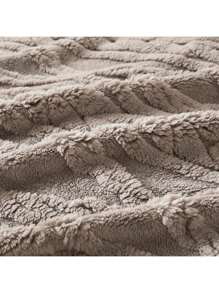 Luxury Faux Rabbit Fur Shawl Blanket - Soft, Warm And Cozy For Sofa, Bed, Office And Traveling Outdoors - Multifunctional Gift For All Seasons Suitable For All Kinds Of Festivals