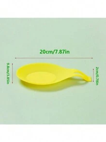 1pc Kitchen Silicone Mat Heat Insulation Pad For Spoon Pot Ladle Placement - Multicolor - View 12