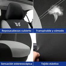 Car Seat Cover - Black - View 5