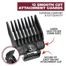 Wahl Extreme Grip Pro Corded Hair Clipper For Men Or Women, No-Slip Grip Hair Clipper, 79465-300 Home Bathroom Decor Summer Back To School - 1 - View 5