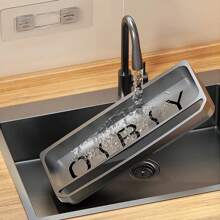 Kitchen Sink Organizer Drain Rack Self-Draining Shelf Sponge Holder Dishcloth Faucet Storage Soap Drainer Kitchen Accessories
