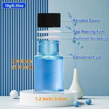 بودرة الميكا - 20 مل/زجاجة (10 جرام) بودرة الميكا لراتنج الإيبوكسي، بودرة صباغة للصابون والشموع والسلايم والرسم والأشغال اليدوية، 0.35 أونصة/زجاجة