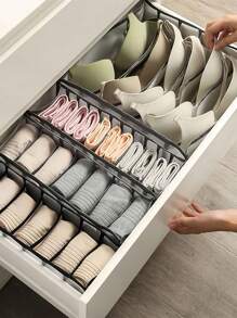3/1 pezzo Borsa portaoggetti per biancheria intima, contenitore di stoccaggio a cassetto per riporre calze, decorazioni, decoro per festività, decoro per la casa, decoro per la camera da letto, contenitore di stoccaggio in rete per biancheria intima, contenitore di stoccaggio a cassetto per armadio, borsa di stoccaggio per calze e biancheria intima con scomparti multipli, organizer, biancheria da donna, abiti invernali da donna, abiti, abiti invernali da donna, abiti eleganti da donna, camicetta bianca da donna, maniche lunghe, tuta bianca da donna, abiti primaverili da donna, look primaverili da donna, primavera, abbigliamento primaverile, minimalista, top estivi
