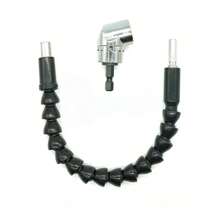 105 Turning Screwdriver Joint Corner Device 300mm Connecting Rod  Tool Set - Apricot - View 3