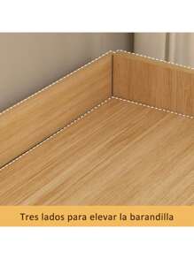 Multiusos Alacenas Cocinas Pequeñas Madera 3 Puertas Cajon - Multicolor - Ver 7