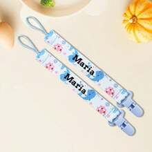 Custom Pacifier Clip,Personalized Pacifier Clip With Name,Customized Pacifier Clips Baby Girl,Customizable Animal Pattern Pacifier Clip,First Gift For Your Child,Diy Custom Name,Baby Essentials,Baby Girl Gifts,Baby Boy Gifts,Decoration,Multi-Purpose,Friend Gifts/Birthday Gifts,Children's Growth Souvenirs Back To School,Multi-Functional,Ornamental,Letter,Stylish,Modern,Colorful,Cute,Adorable,Casual,Custom,Personalised,Unique,Customized,Ideal Gifts For Him,Ideal Gifts For Her