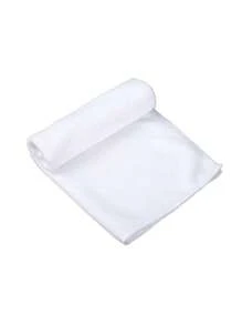 10pcs Simple White Face Towels, Hotel-Grade Lint-Free Towels, Soft And Absorbent, Bathroom Supplies (Multiple Sizes Available), Home & Bathroom Decor, Autumn, Back To School, Beauty Salon