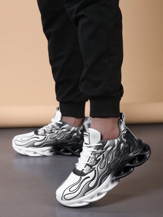 Unisex Outdoor Sporty All Season Anti-Slip Lightweight Breathable Versatile Low-Top Casual Running Sneakers For Teens