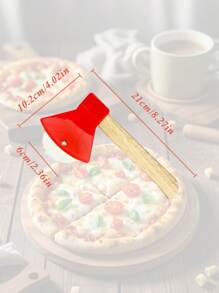 1 pezzo Taglierina per pizza personalizzata con logo e testo personalizzati, a forma di ascia divertente, regalo per il papà, taglierina per pizza per la cucina di casa con design originale, regalo creativo per nonni, amici, regalo di San Valentino, regalo di Ognissanti, regalo di Natale, regalo di San Valentino