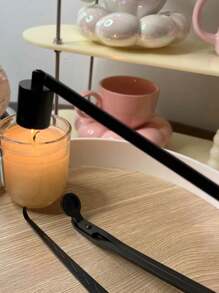 1pc Stainless Steel Candle Snuffer Tool, Handmade Home Decor Accessory - Multicolor - View 2