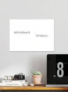 1/4 pièces Stickers de tableau de peinture multifonctionnels, auto-adhésifs, imperméables, résistants à l'usure, amovibles, décoration murale pour la maison, convenant pour l'école, la maison, le bureau. Super pratique ! Idéal comme cadeau pour anniversaire, remise de diplôme, décoration de chambre, de maison, de salle de bain, de chambre à coucher, de salon, de maison. Papier peint mural, stickers muraux.