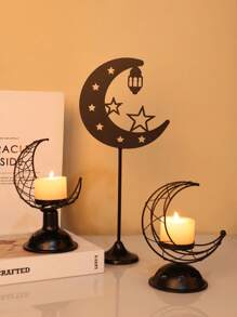 1 pezzo/2 pezzi/3 pezzi Semplice, creativa, in metallo e ferro battuto, decorazione romantica per cena a lume di candela, per matrimoni, casa, interno, camera da letto, scrivania, adatto per decorazione cortile esterno, decorazione scrivania ufficio, candela aromaterapia, atmosfera stanza, matrimonio, raduni familiari, feste, dichiarazioni d'amore e decorazione tavolo, utensili per cena a lume di candela familiare, decorazione atmosfera romantica tutto l'anno