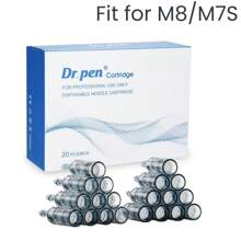 1pc Dr-Pen Ultima M8 Professional Microneedling Pen With 2 Cartridges-16 Pins/20 Cartridges For Dr.Pen M7S/M8,USB Rechargeable Derma Stamp Pen, Skin Care Tool For Face And Body Skin Care Tool Kits For Women Men - Multicolor - View 2