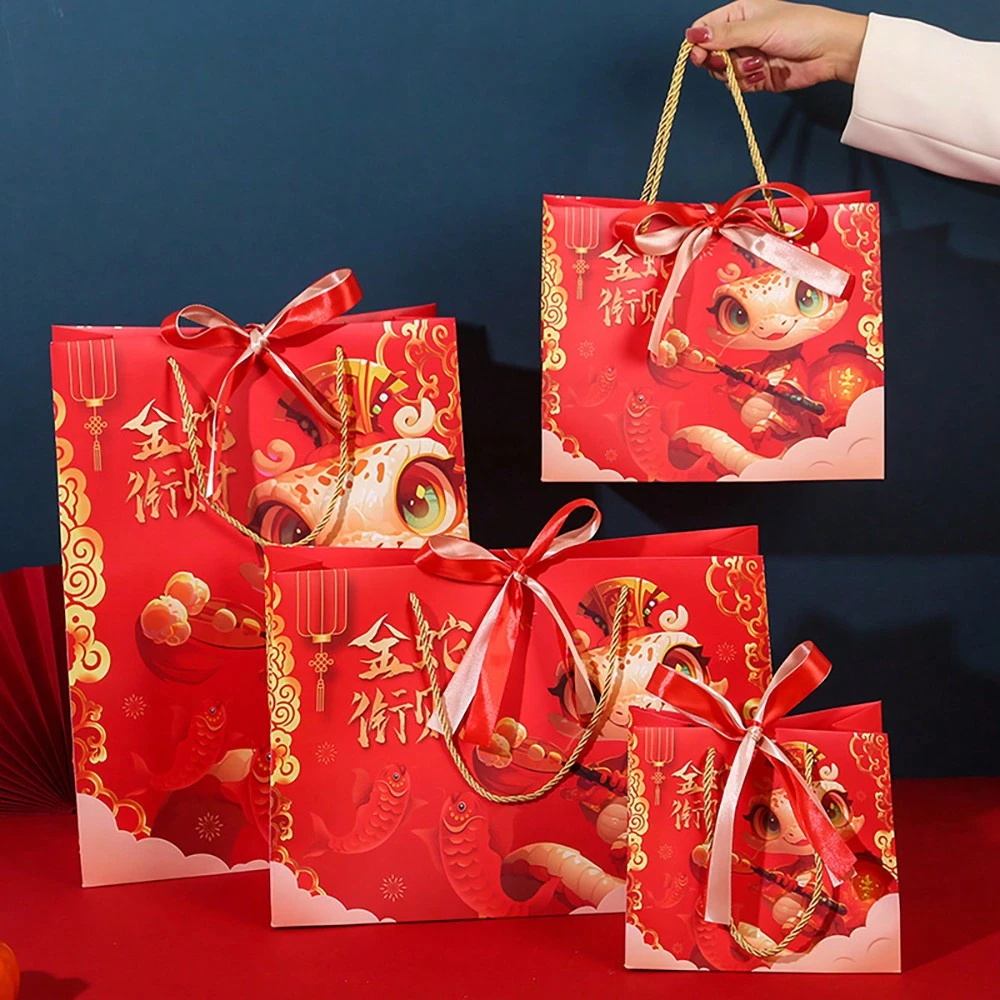 12 Sacs Cadeaux Vin En Kraft - Avec Fenêtre Transparente - Poignées Corde - Pour Noël, Mariage - 9.5x9x35cm